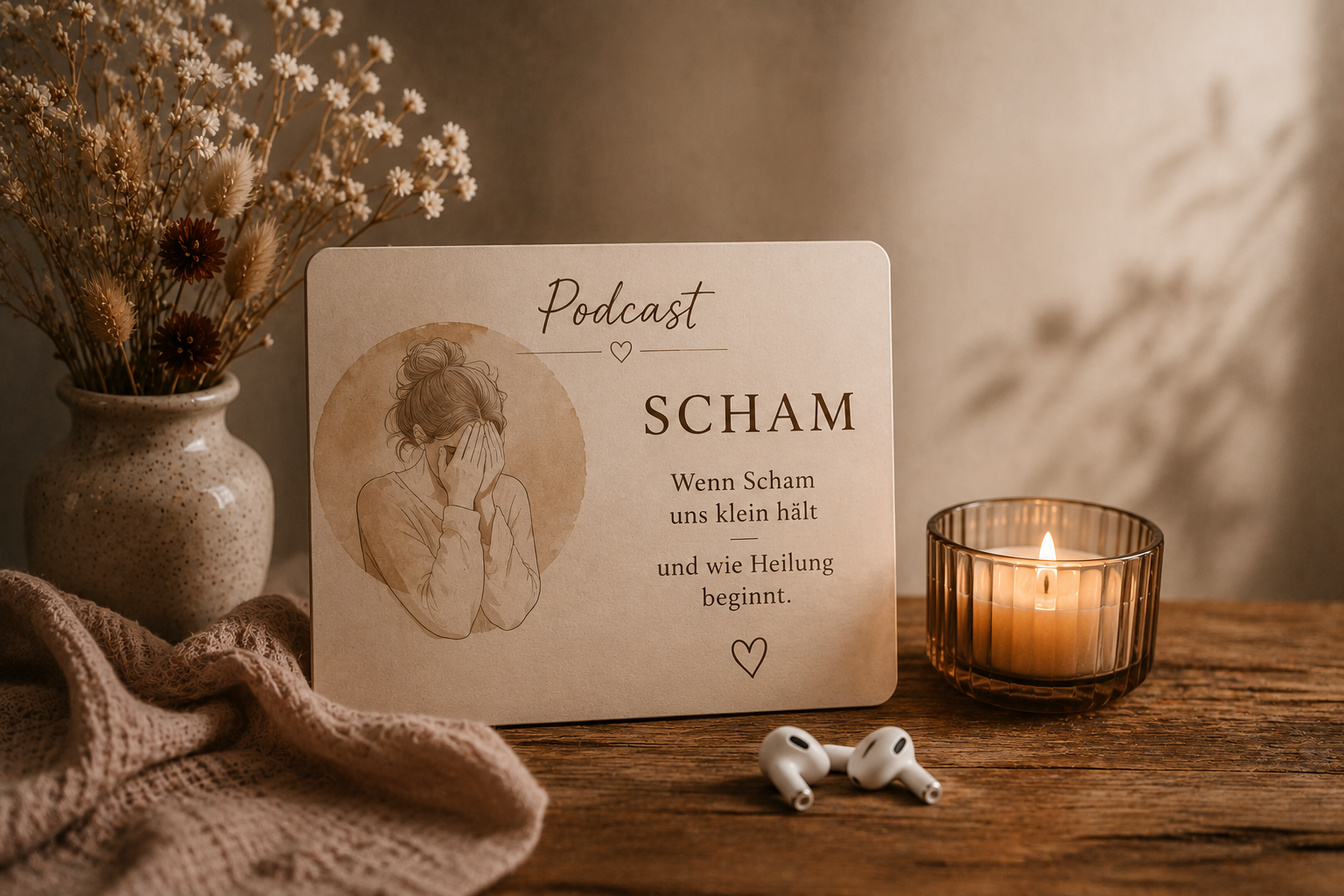 Podcast über Scham – wenn Scham uns klein hält und Heilung beginnt