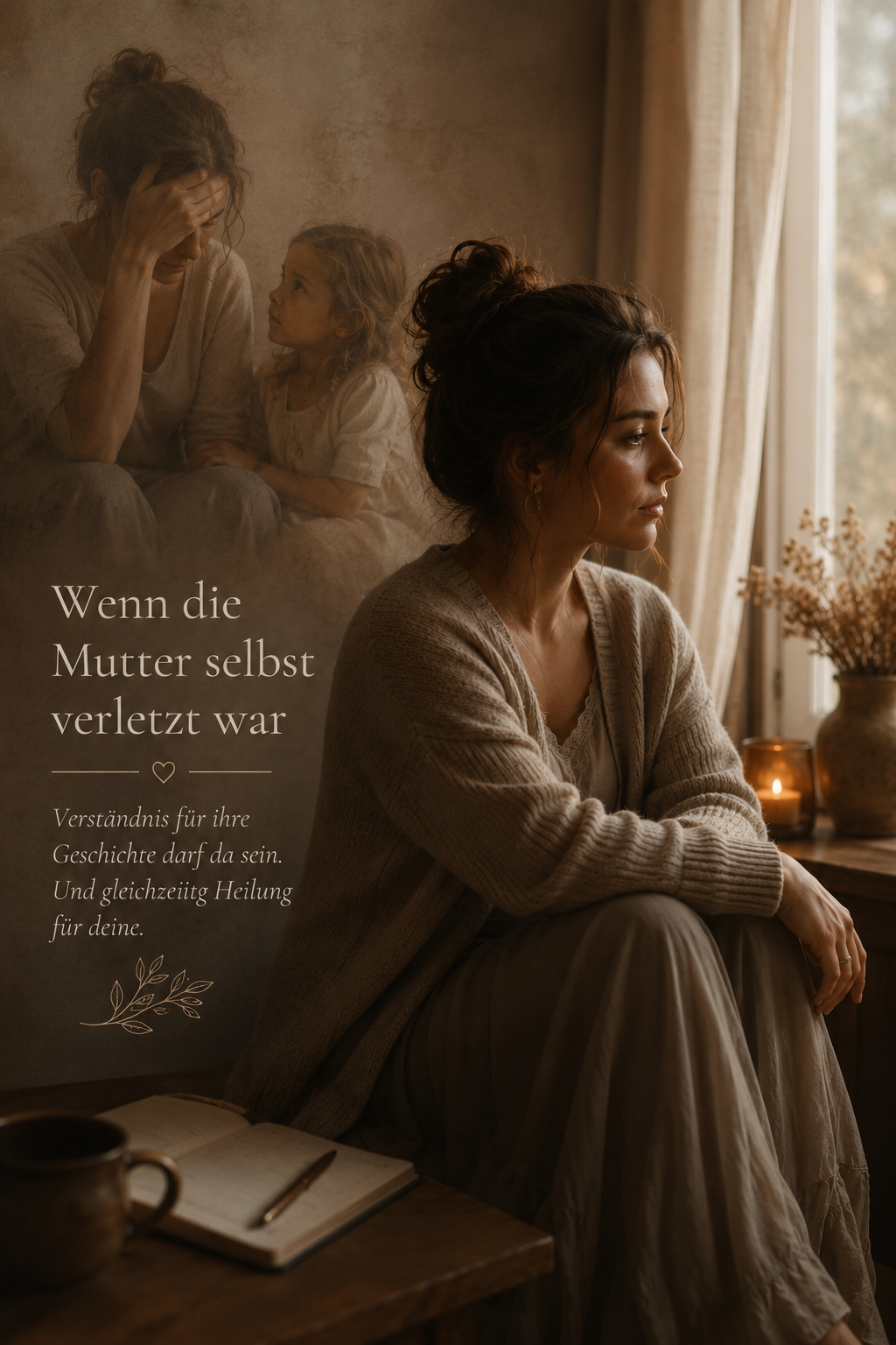Wenn die Mutter selbst verletzt war – erwachsene Tochter und Erinnerung an die verletzte Mutter