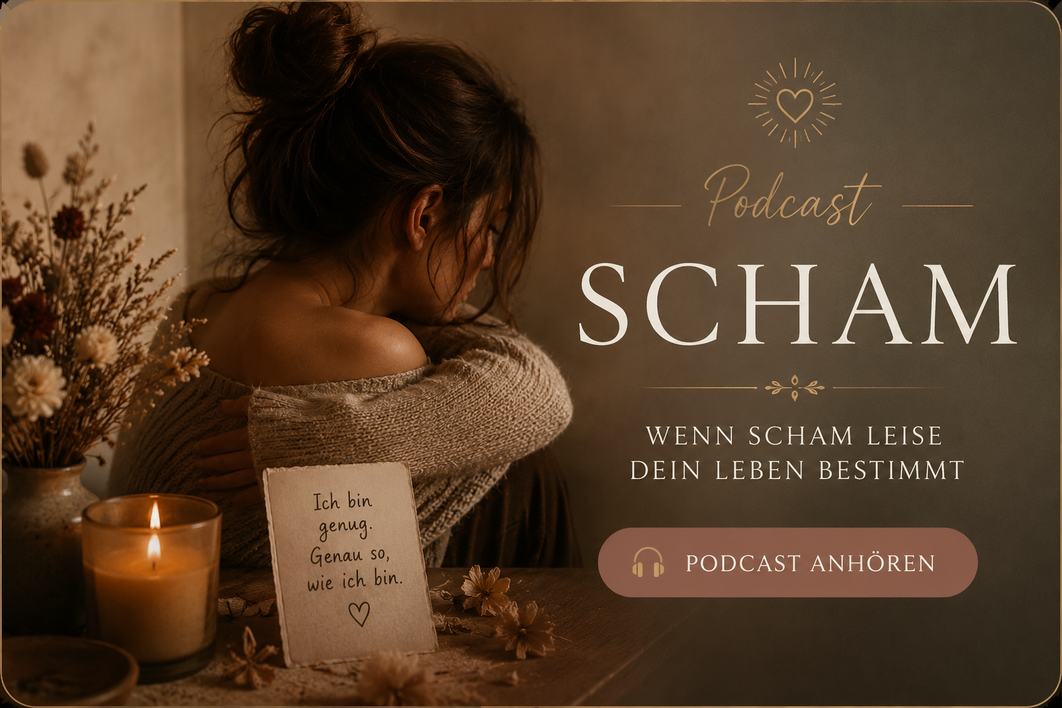 Podcast Scham – wenn Scham leise dein Leben bestimmt