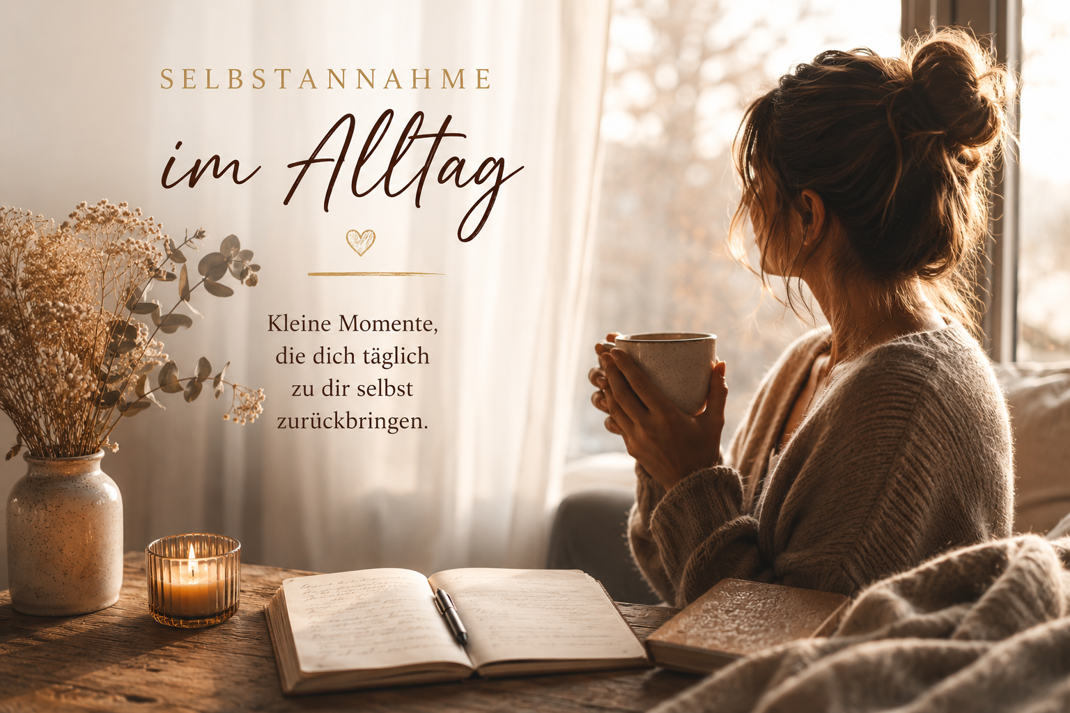 Selbstannahme im Alltag – kleine Momente, die dich täglich zu dir selbst zurückbringen
